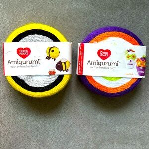 Set of two amigurumi yarn skeins